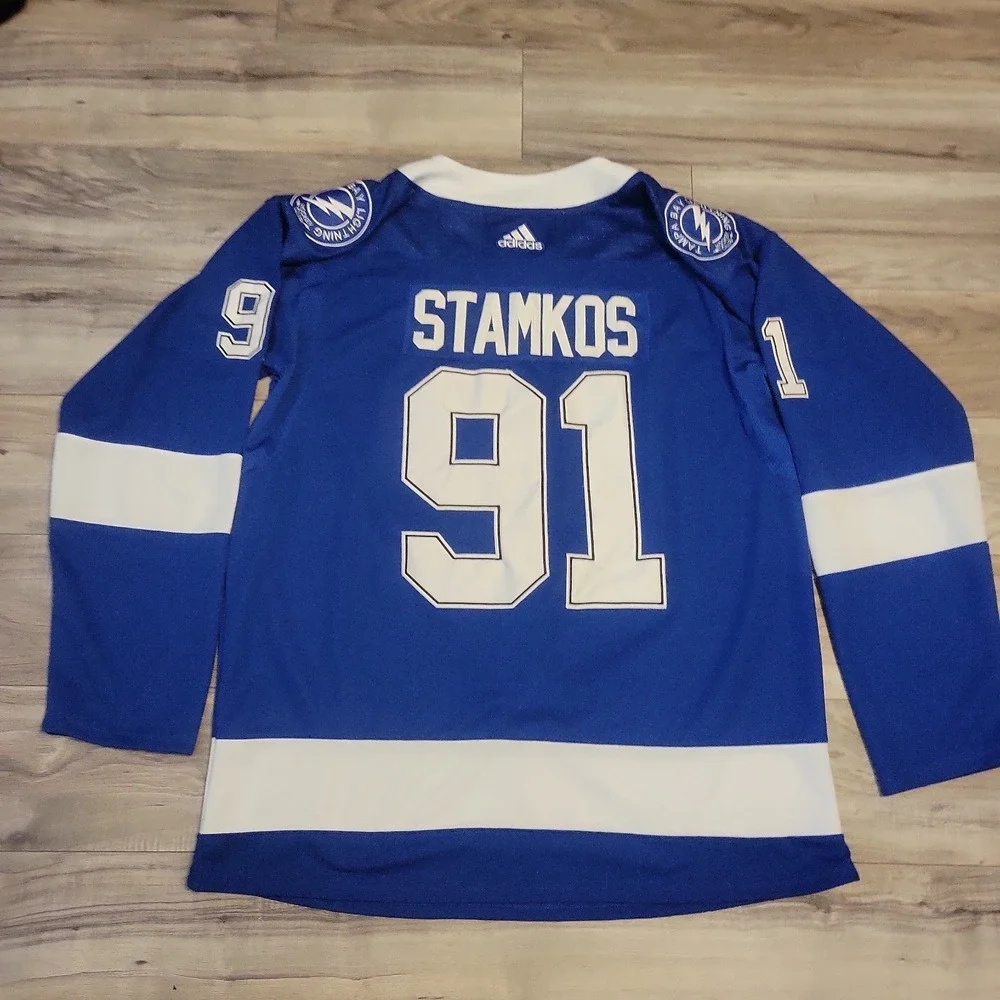 Steven Stamkos Tampa Bay Lightning NHL Hockey Jersey Adidas Mens 56 (50 Actual)